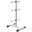RACK DE RANGEMENT POUR POIDS DISQUES 30/31 MM | MUSCULATION | COULEUR NOIR OU BL