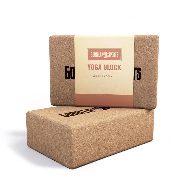 Gorilla Sports Joga kostka z korku 7/7