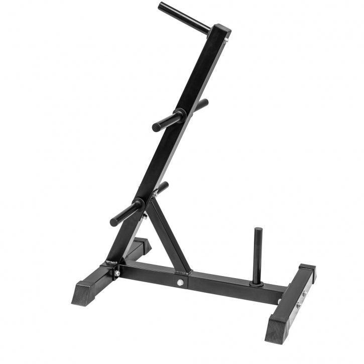 RACK DE RANGEMENT POUR DISQUES 31 MM | MUSCULATION | COULEUR NOIR OU BLANC 6/7