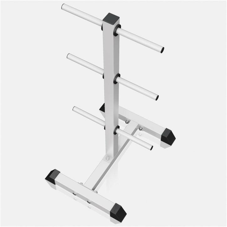 RACK DE RANGEMENT POUR POIDS DISQUES 30/31 MM | MUSCULATION | NOIR OU BLANC 7/7