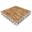 Saltea tip puzzel 8 buc, Lemn Deschis
