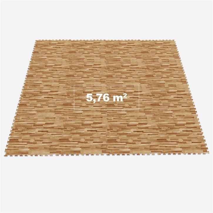 Tapis de Protection Fitness Puzzle - 16 Dalles, 60x60x1,2 cm, Tapis de Sol 6/7