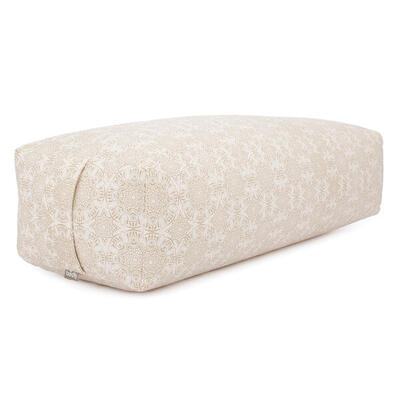 Maharaja Salamba (rechteckig) Yoga-Bolster | Dinkelfüllung