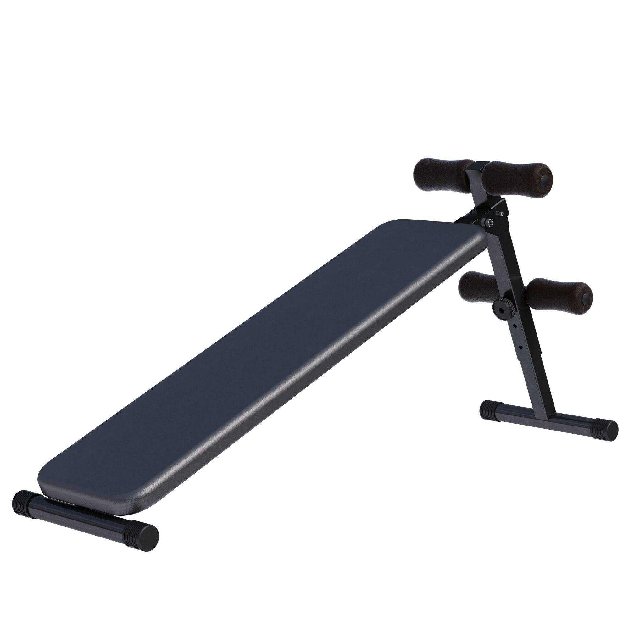 Gorilla Sports - Banc À Abdominaux Noir | Musculation - Banc Abdominaux - Noir - Taille Unique - Decathlon