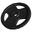 Disc din fier cauciucat olimpic cu grip 10Kg 50/51mm