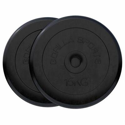 Hantelscheibe Gummi 0.5-25 KG