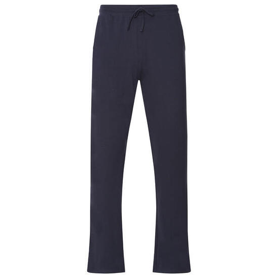 Herren Yogahose Straight Cut, Bio-Baumwolle, Dunkelblau (Black Iris)