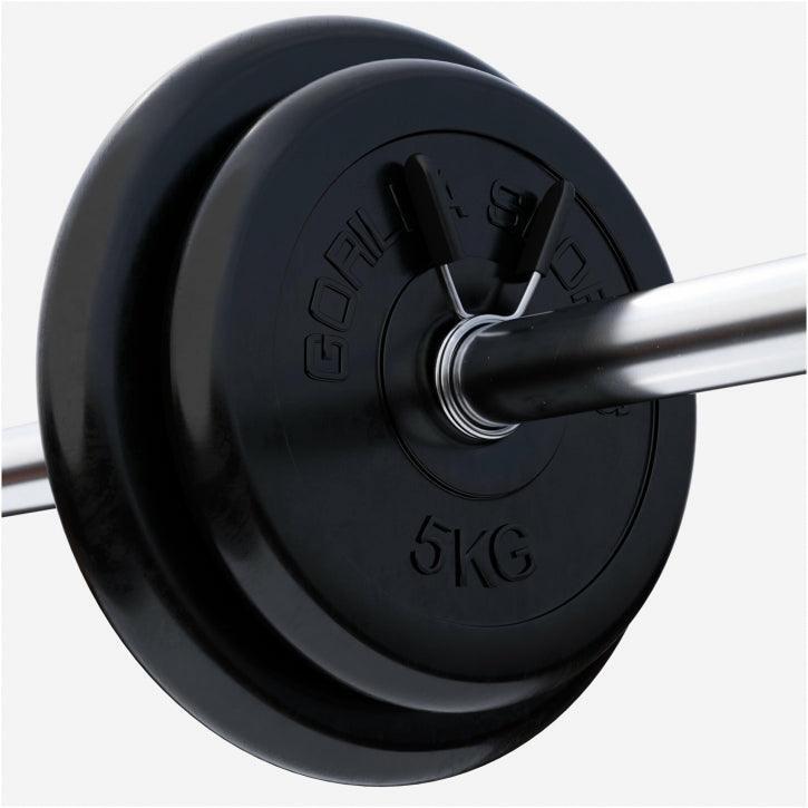 4 POIDS EN CAOUTCHOUC | MUSCULATION | DIAMETRE 31 MM | 2x5 KG et 2x10 KG 3/7