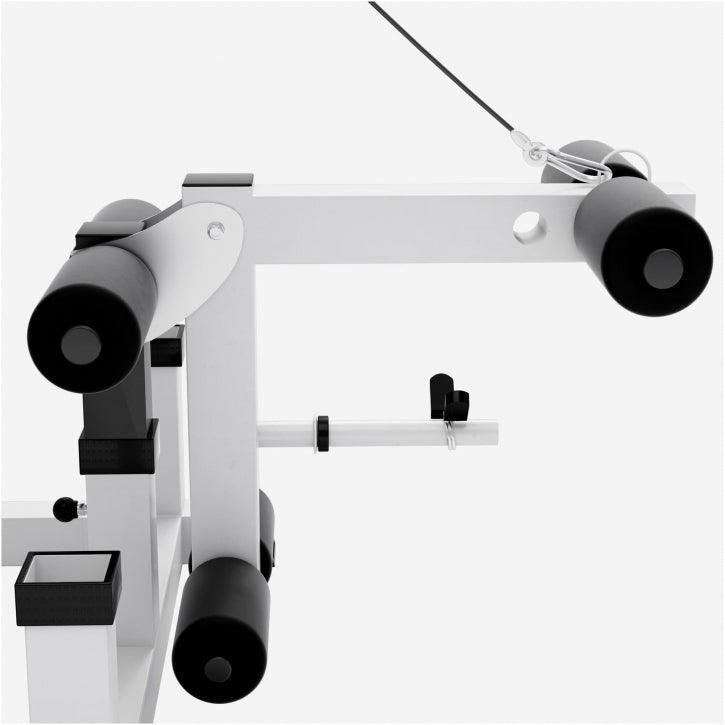 Banc Musculation - Set Haltères 70kg , Support Barres d'Haltère, Multifonction 4/7