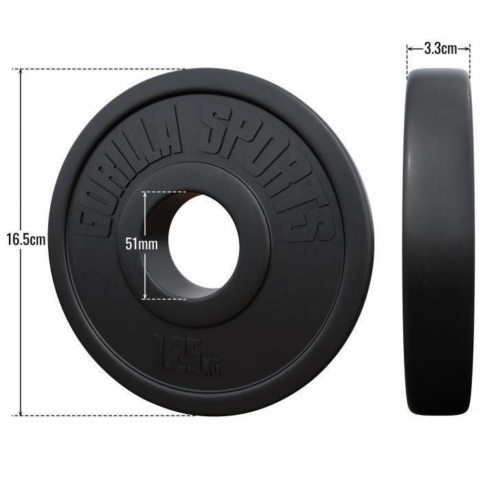 Disque en plastique de 1,25kg à 15 KG - 50/51mm 2/5