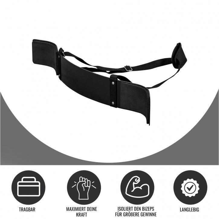 GORILLA SPORTS Arm Blaster - Biceps & Triceps - Isolator - Verstelbaar - Staal