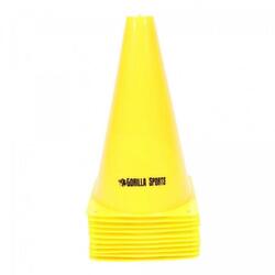 LOT DE 10 CONES D'ENTRAINEMENT | HAUTEUR : 17 CM