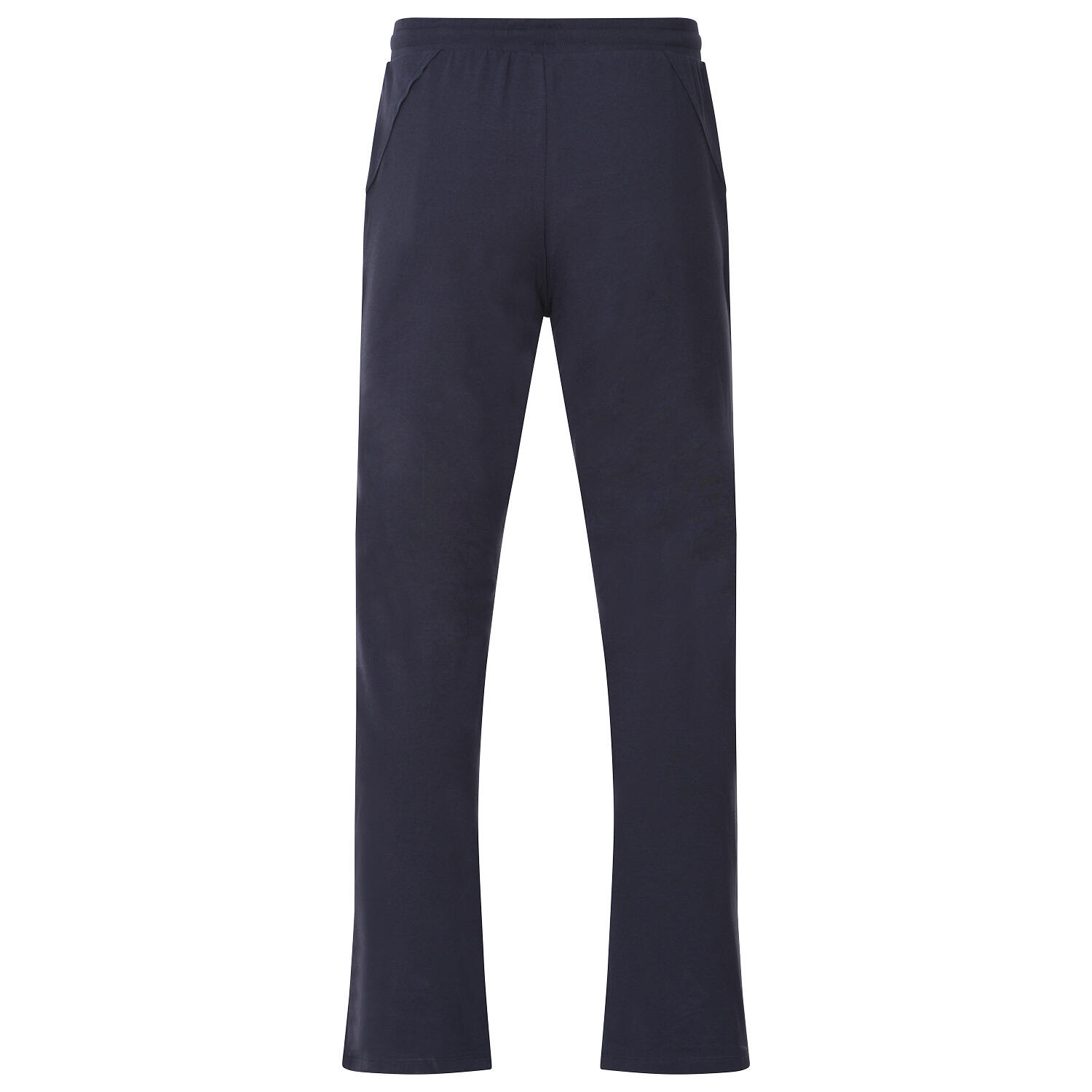 Herren Yogahose Straight Cut, Bio-Baumwolle, Dunkelblau (Black Iris) 3/5