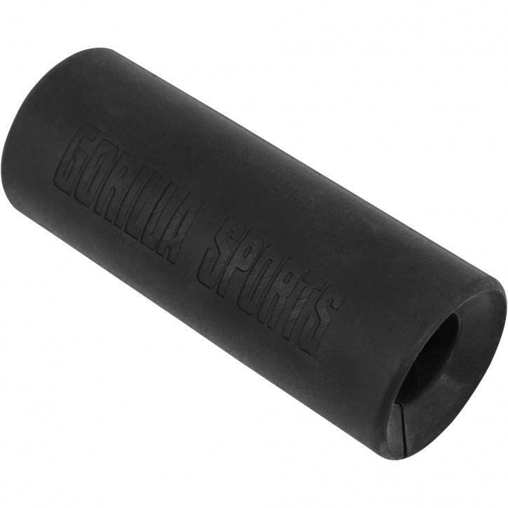 Mânere de gantere din silicon negru 9/12