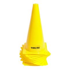 LOT DE 10 CONES D'ENTRAINEMENT | HAUTEUR : 23 CM