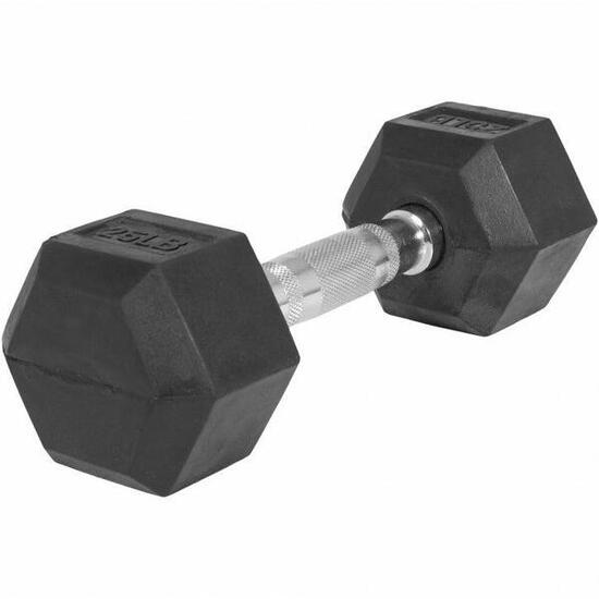 Hantla HEX (2-50 kg) sześciokątna żeliwna gumowana Gorilla Sports