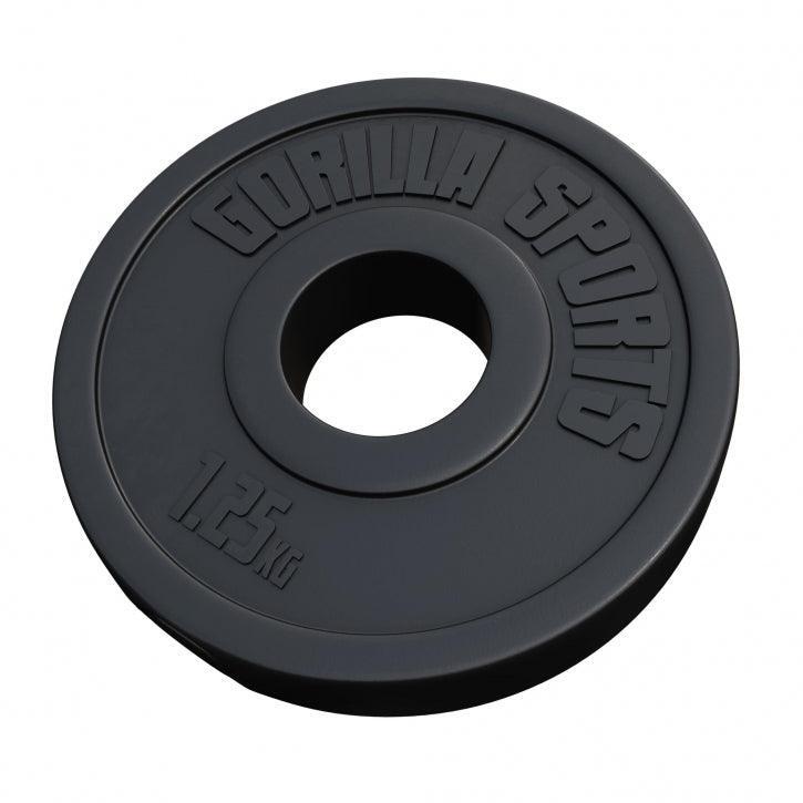 Prato de peso olímpico de plástico de 50/51 mm 1.25KG - 15KG
