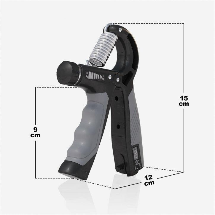 POIGNÉE DE MUSCULATION RÉGLABLE AVEC COMPTEUR DE 10 A 40 KG | ACCESSOIRE MUSCULA 6/6
