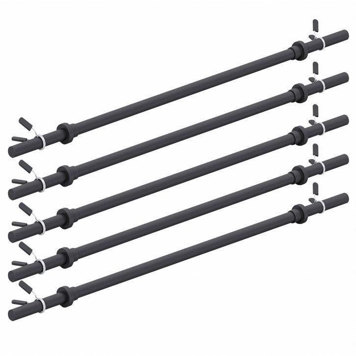 5 KIT HALTÈRES AÉROBIC DE 20KG DISQUES ET BARRES | DIAM 30MM | MUSCULATION 2/7