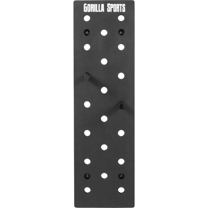 Gorilla Sports Pegboard - Zwart - Full body workout - 24 gaten 2/7