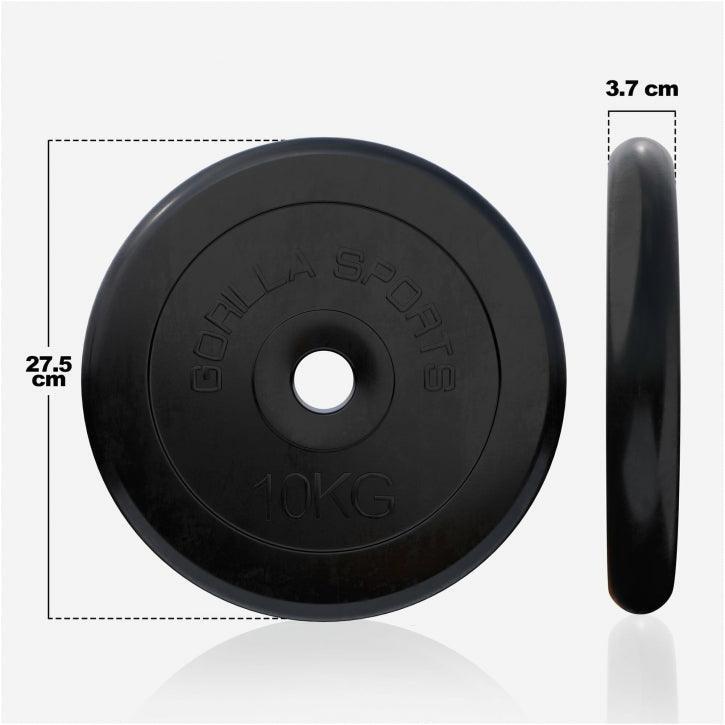 Disques de poids en caoutchouc avec alésage de 31 mm - De 0,5 KG à 30 KG 7/7
