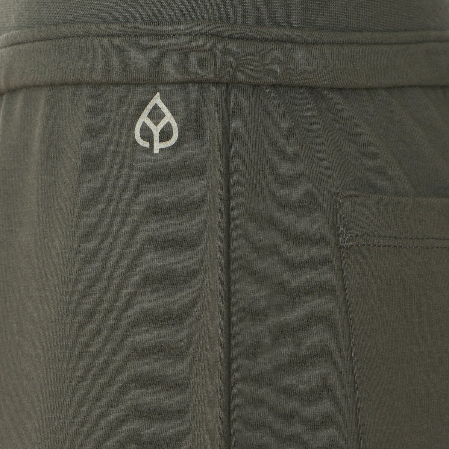 Herren Yogahose mit Tunnelzug, Bio-Baumwolle, Anthrazit (Dark Shadow) 5/5