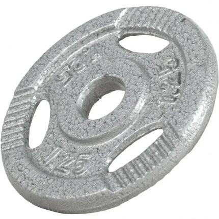 DISQUE DE MUSCULATION FONTE NOIR AVEC POIGNÉES 31MM | AU CHOIX DE 1,25KG À 20KG