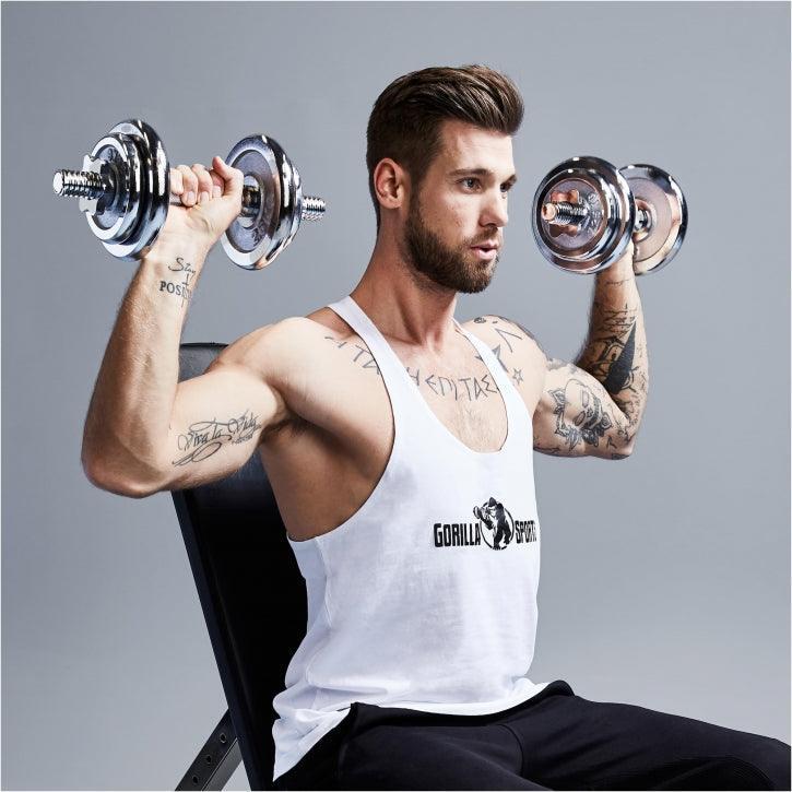 DISQUE DE MUSCULATION CHROMÉ | DIAM 31 MM | LOT 4 X 0,5 KG