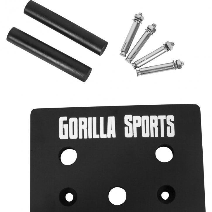 Gorilla Sports Pegboard - Zwart - Full body workout - 24 gaten 6/7