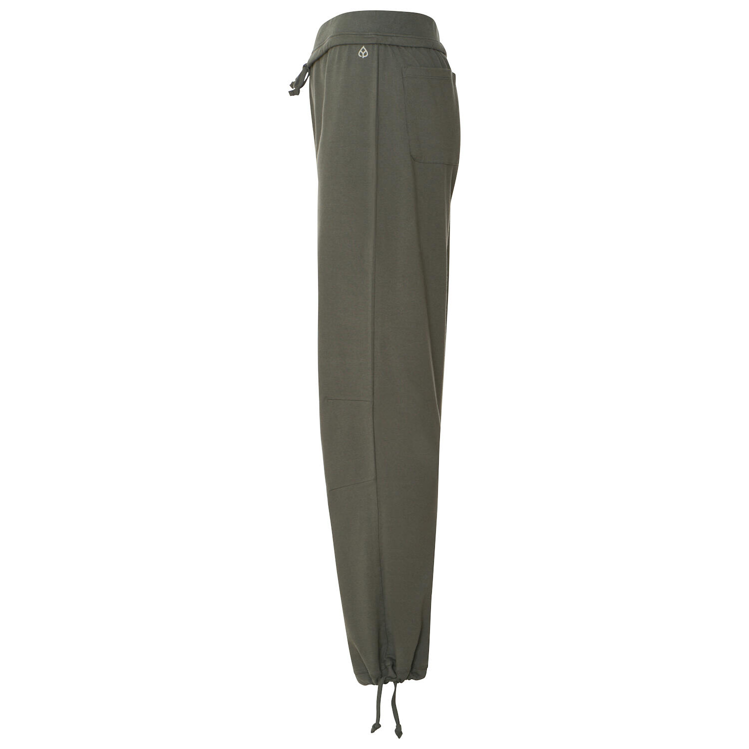 Herren Yogahose mit Tunnelzug, Bio-Baumwolle, Anthrazit (Dark Shadow) 4/5