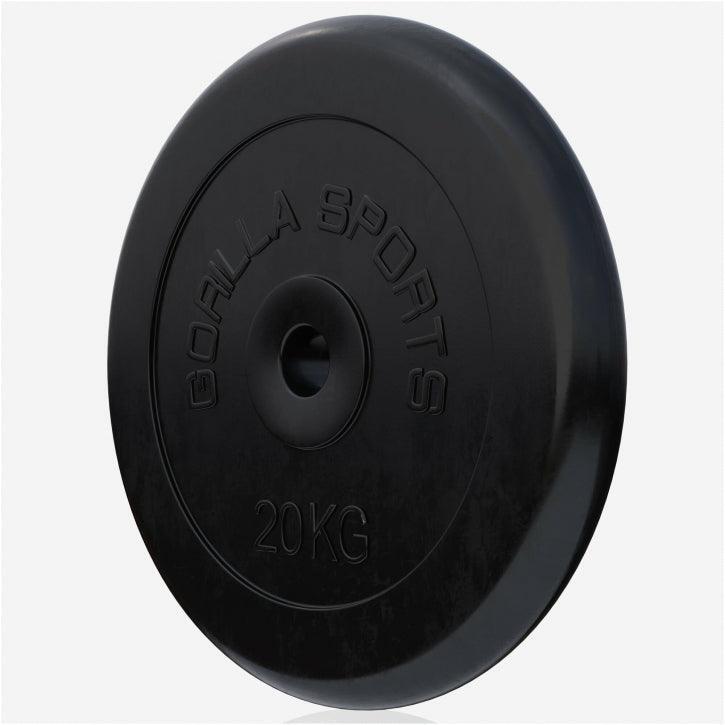 Disques de poids en caoutchouc avec alésage de 31 mm - De 0,5 KG à 30 KG 5/7