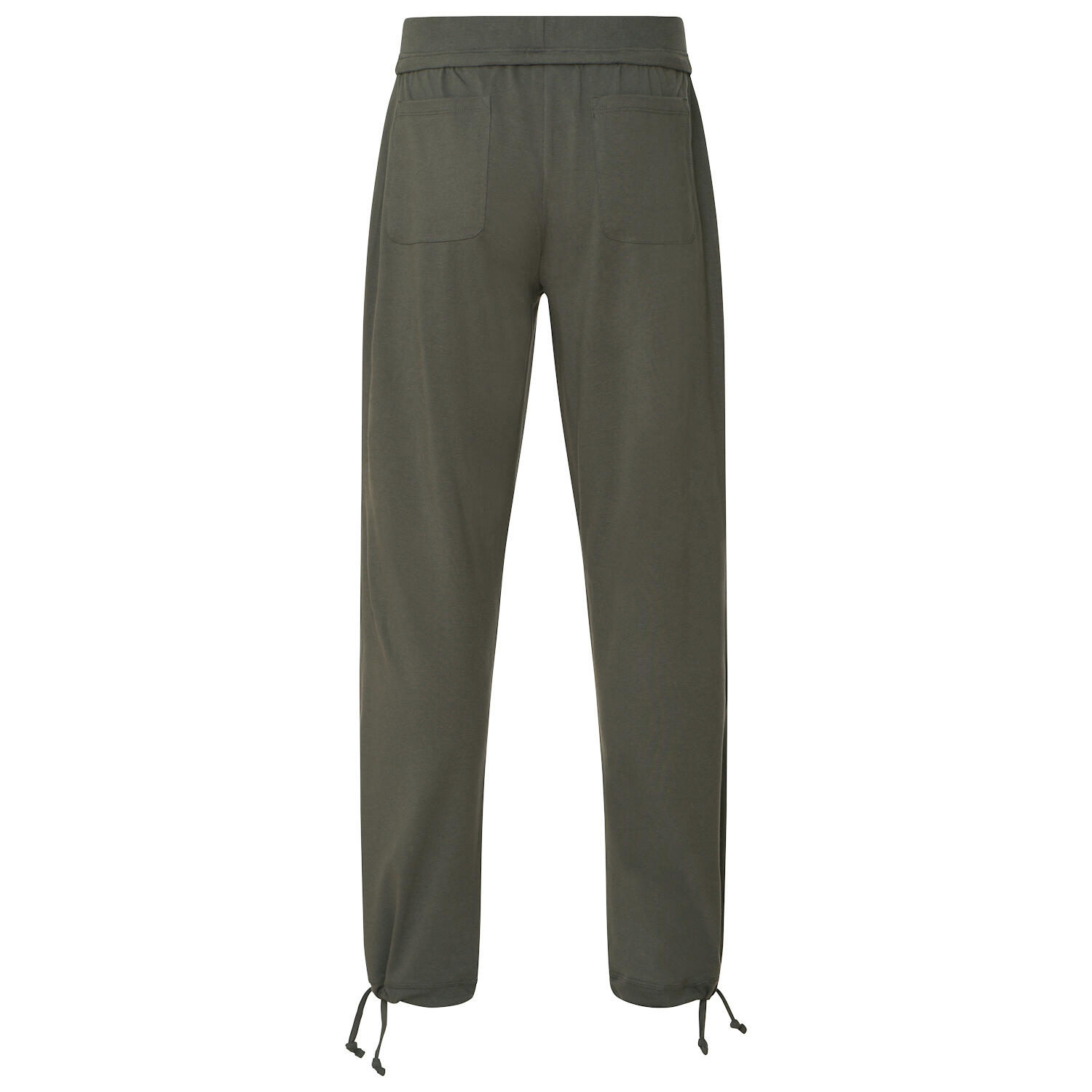 Herren Yogahose mit Tunnelzug, Bio-Baumwolle, Anthrazit (Dark Shadow) 2/5