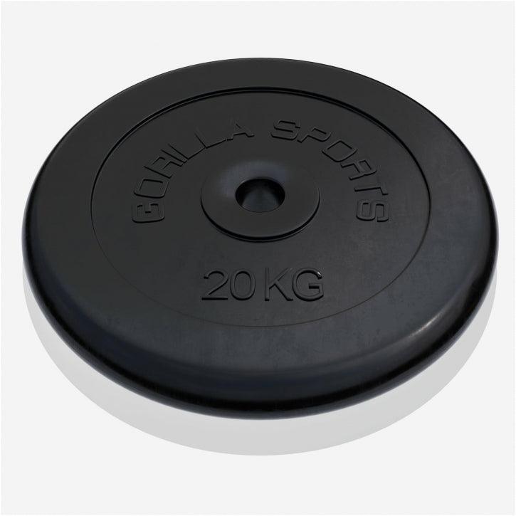 Disques de poids en caoutchouc avec alésage de 31 mm - De 0,5 KG à 30 KG 3/7
