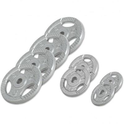 Halterschijven set - bundel - 27.5 kg - 4 x 5 kg. 2 x 2.5 kg & 2 x 1.25 kg -