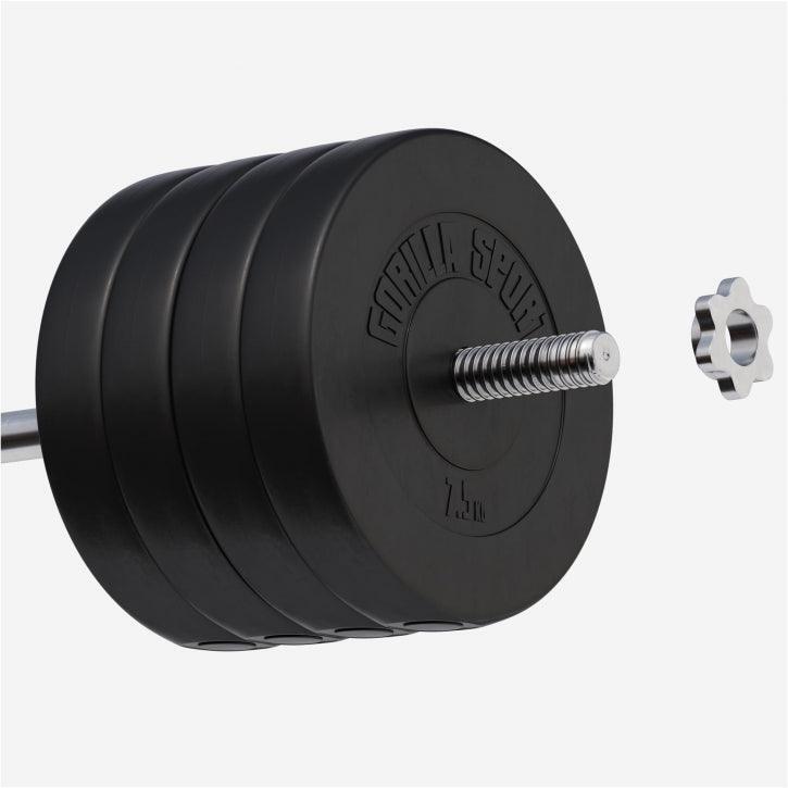 Hantelscheibenset Kunststoff 30 kg - 4 x 7,5 kg 4/7