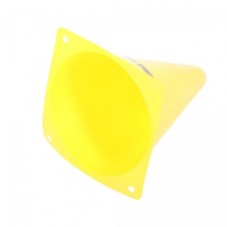 Set de 10 conuri galbene 17 cm