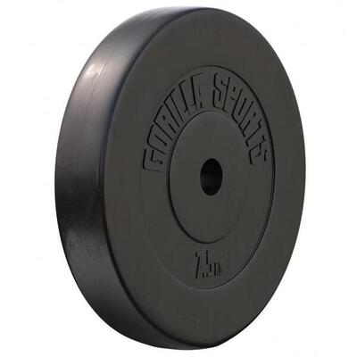 Halterschijven set - bundel - 30 kg (2 x 15 kg) - kunststof - 30 mm