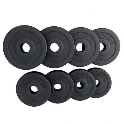 Hantelscheibenset Olympia Kunststoff 20 kg - 2 x 10 kg
