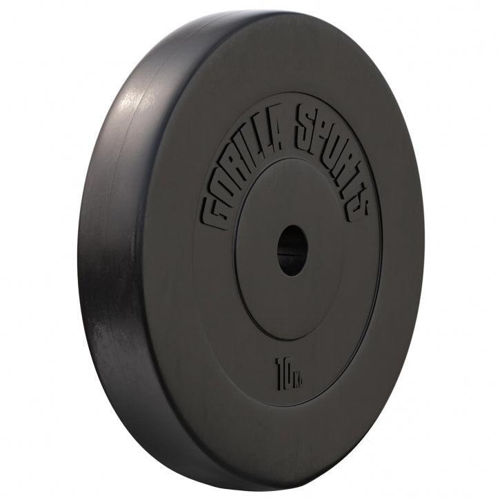 8 POIDS EN PLASTIQUE | DIAMETRE 31 MM | MUSCULATION | LOT DE 4x5 KG et 4x2,5 KG
