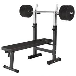 Banc Musculation - Pliable, Réglable avec Support, Set Haltère 38kg, Home Gym