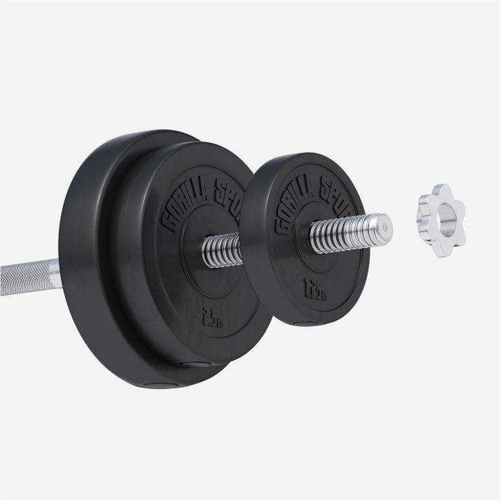 Second Hand - Set Discuri Greutăți 27.5kg (2x1.25/2x2.5/4x5kg) - Ca Nou