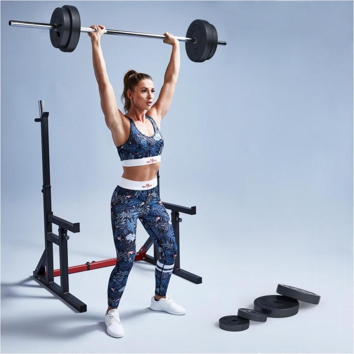 Set discuri din plastic umplute cu ciment 27.5 kg - 2 x 1.25 kg, 2 x 2.5 kg și 4