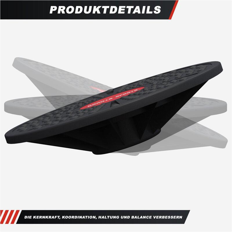 BALANCE BOARD / PLATEAU D'ÉQUILIBRE / PLANCHE DE THÉRAPIE | FITNESS