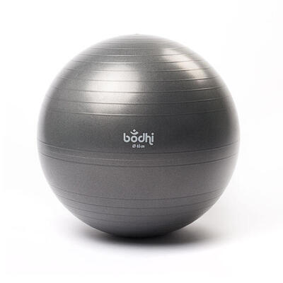 Gymnastikball (platzsicher). anthrazit