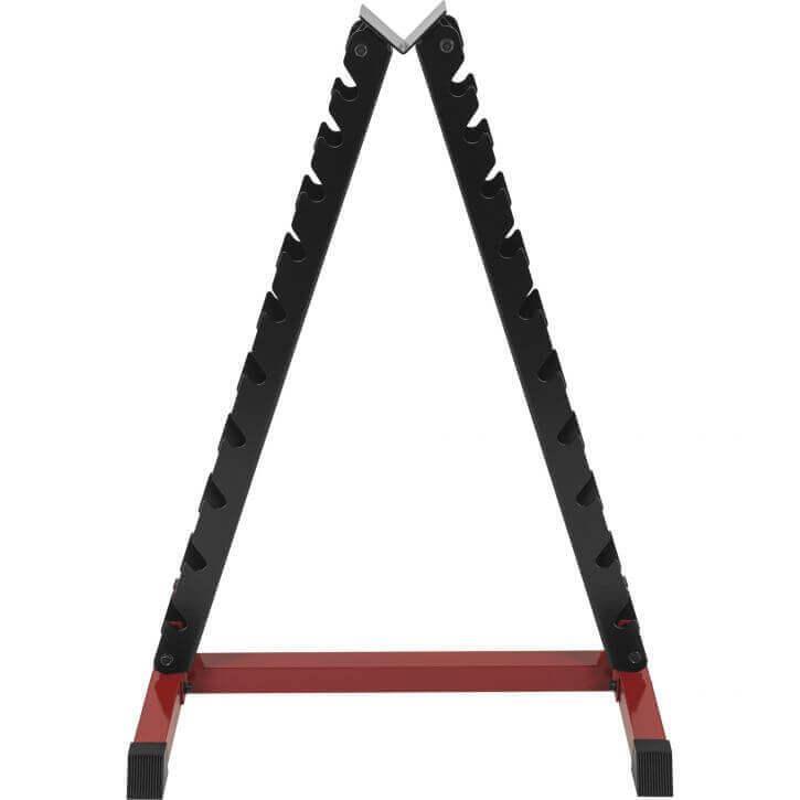 RACK DE RANGEMENT POUR HALTERES CHROMÉS | MUSCULATION 3/7