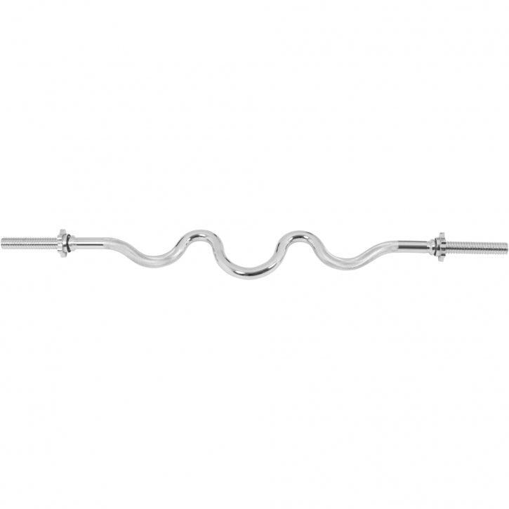 Barra curl SZ GORILLA SPORTS 120 cm cromo 30 mm 10 kg 2/7