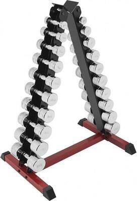 Dumbell standaard - halterrek - voor 20 dumbbells - belastbaar tot 150 kg