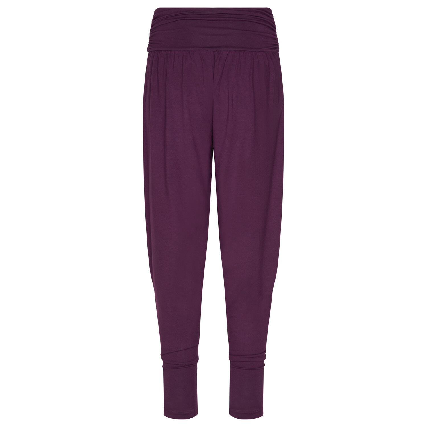 Loose Pants, bequeme Yogahose, Modal, deep purple (Blackberry Wine) 2/6