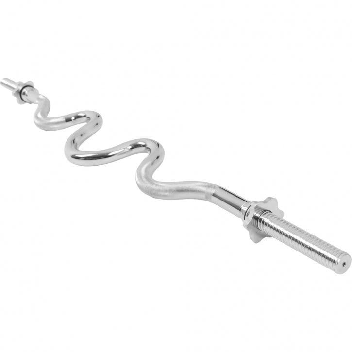 Barra curl SZ GORILLA SPORTS 120 cm cromo 30 mm 10 kg 7/7