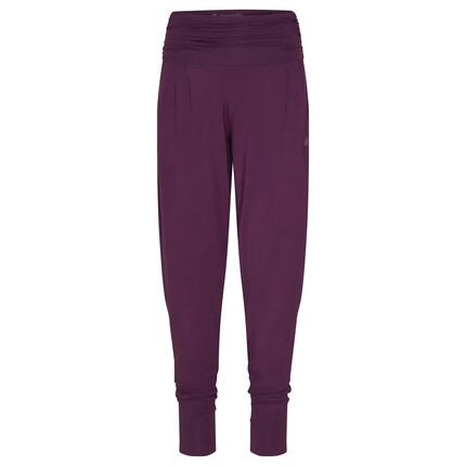 Loose Pants, bequeme Yogahose, Modal, deep purple (Blackberry Wine)